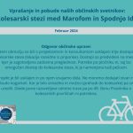 Kolesarska cesta med Idrijo in Spodnjo Idrijo