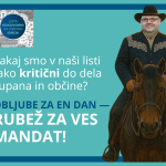 Obljube za en dan — rubež za ves mandat!